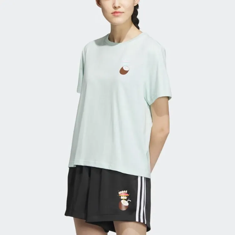 Adidas Neo T Shirt Women's Symbol Green-1