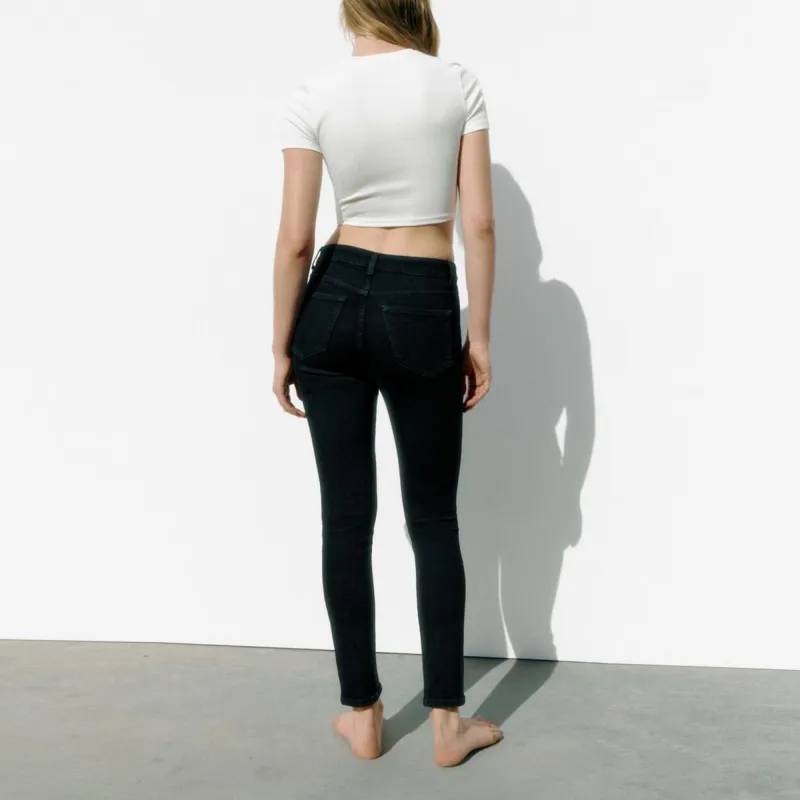 ZARA Jeans Women's Black-3