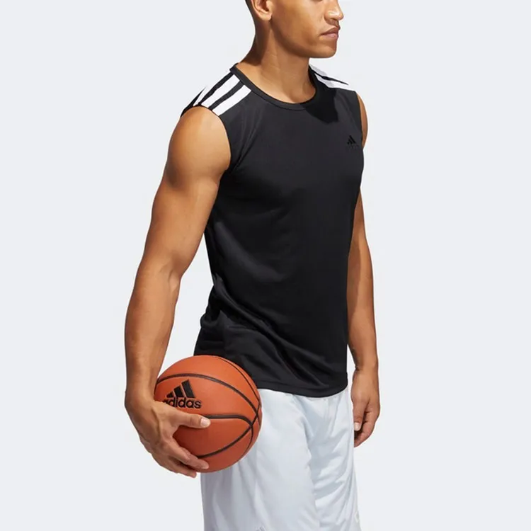 Adidas Tank Tops Men Black-4