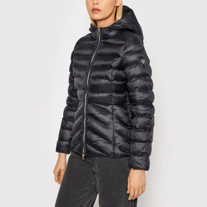 EMPORIO ARMANI EA7 Puffer Jacket Women's Black-2