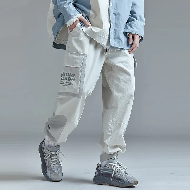 Guuka Cargo Pants Unisex Tricolor Optional-2