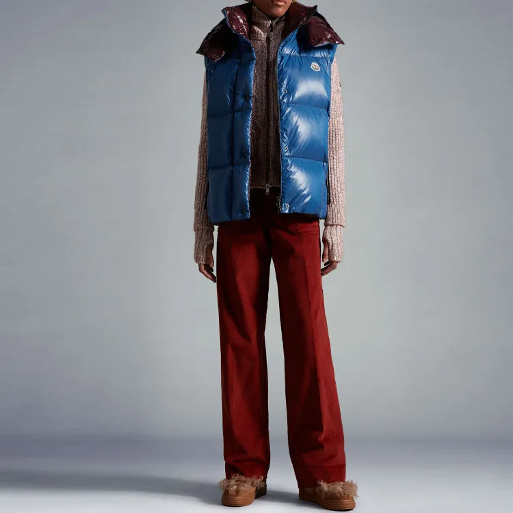 Moncler Vest Women's Cobalt Blue-3