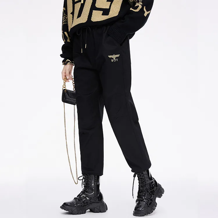 Boy London Casual Pants Unisex Black-6