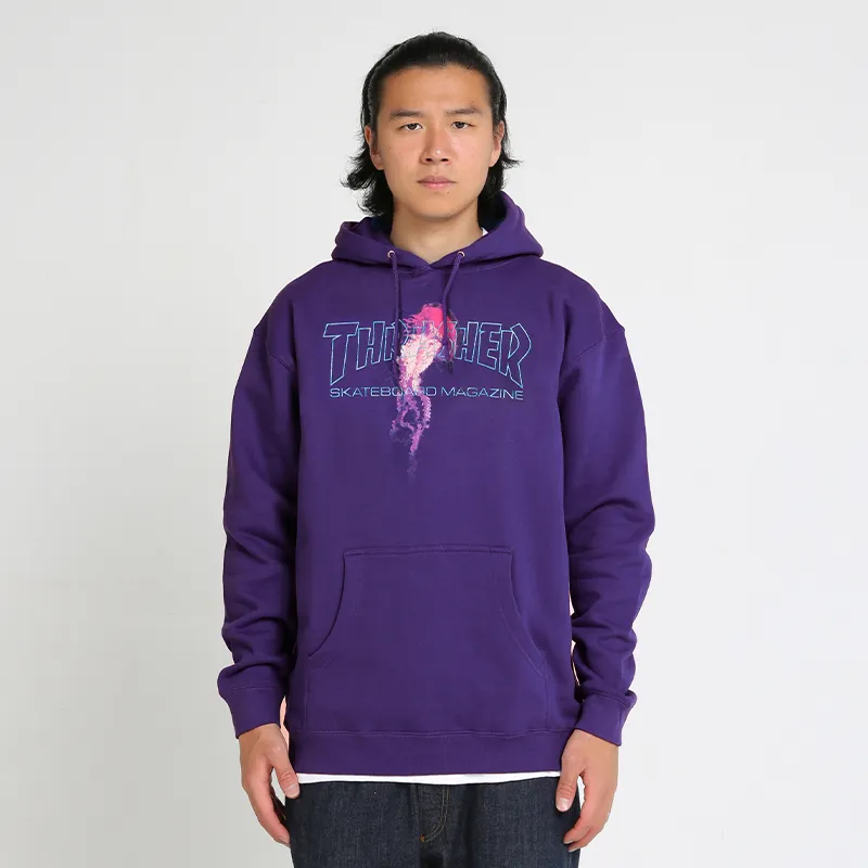 Thrasher Sweatshirts Unisex Purple-2