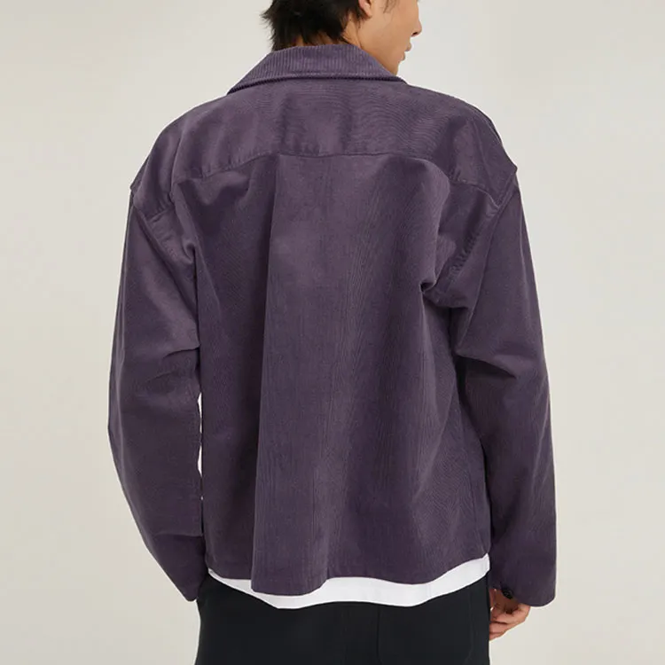 Converse Lightweight Shop Jacket Men's Purple-4