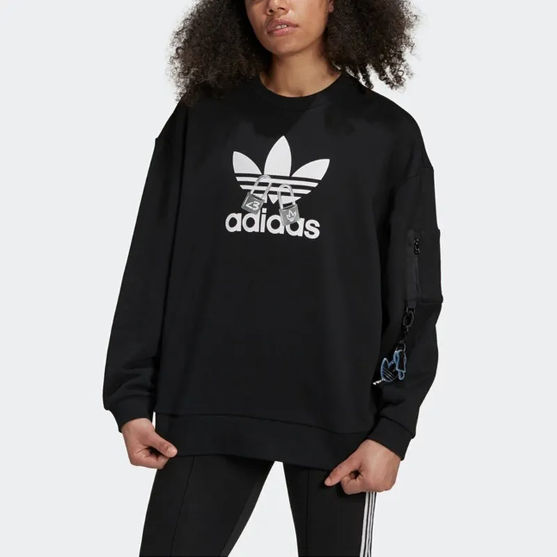 Adidas Originals Sweatshirts Women's Black-1