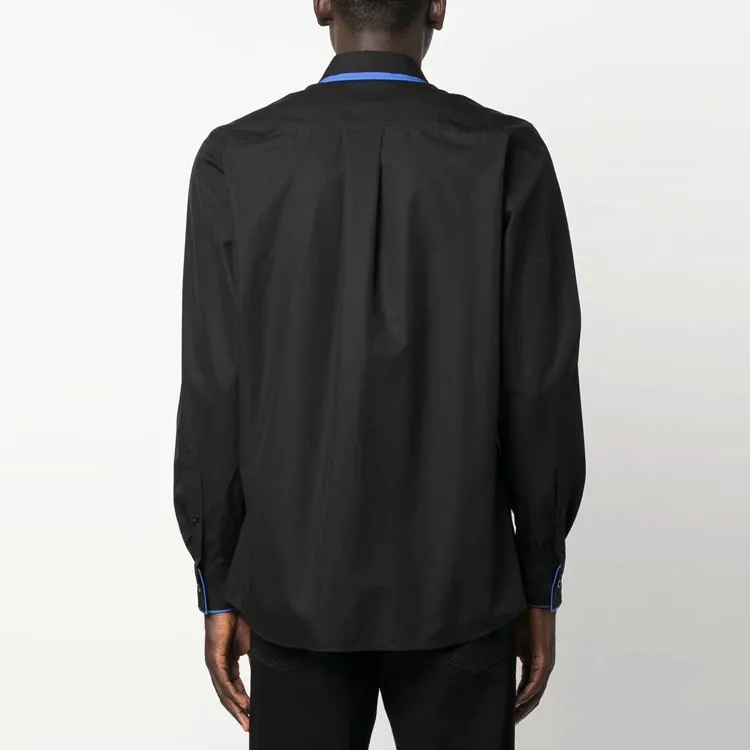 MOSCHINO Shirts Men Black-2