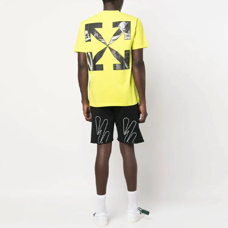 OFF WHITE Chain Arrow Sweatshorts-3