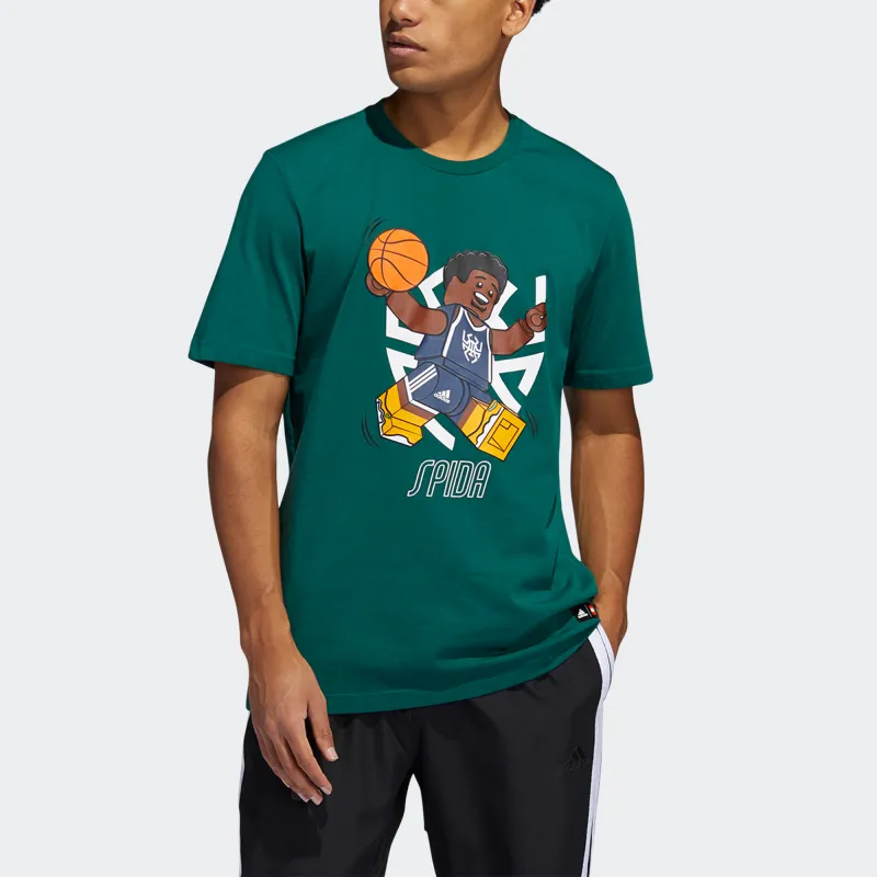 Adidas x LEGO T Shirt Men's Green-1