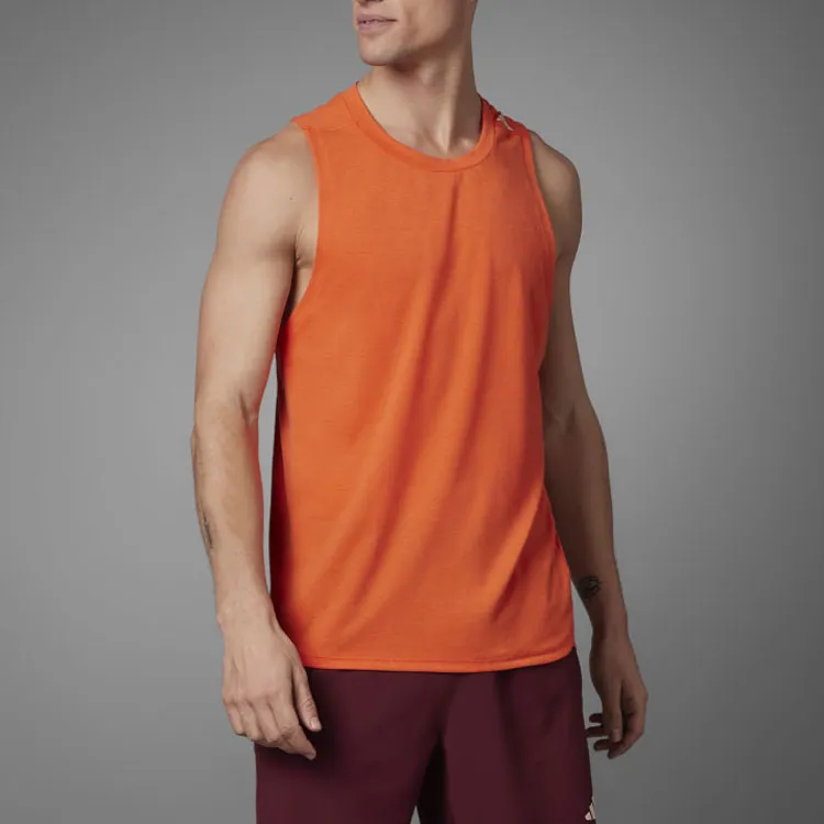 Adidas Tank Tops Men Orange-3