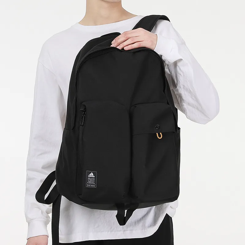 Adidas Polyester Backpack Regular Unisex Black-2