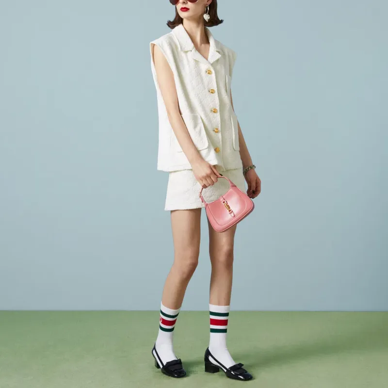 GUCCI Gg Terry-cloth Gilet-1