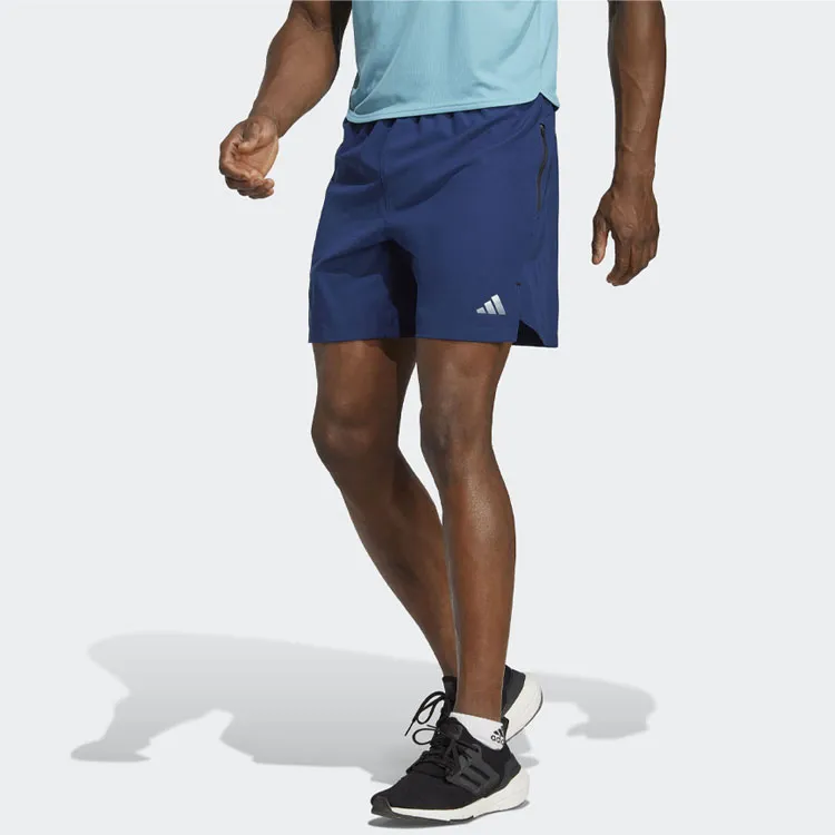 Adidas Casual Shorts Men Blue-3