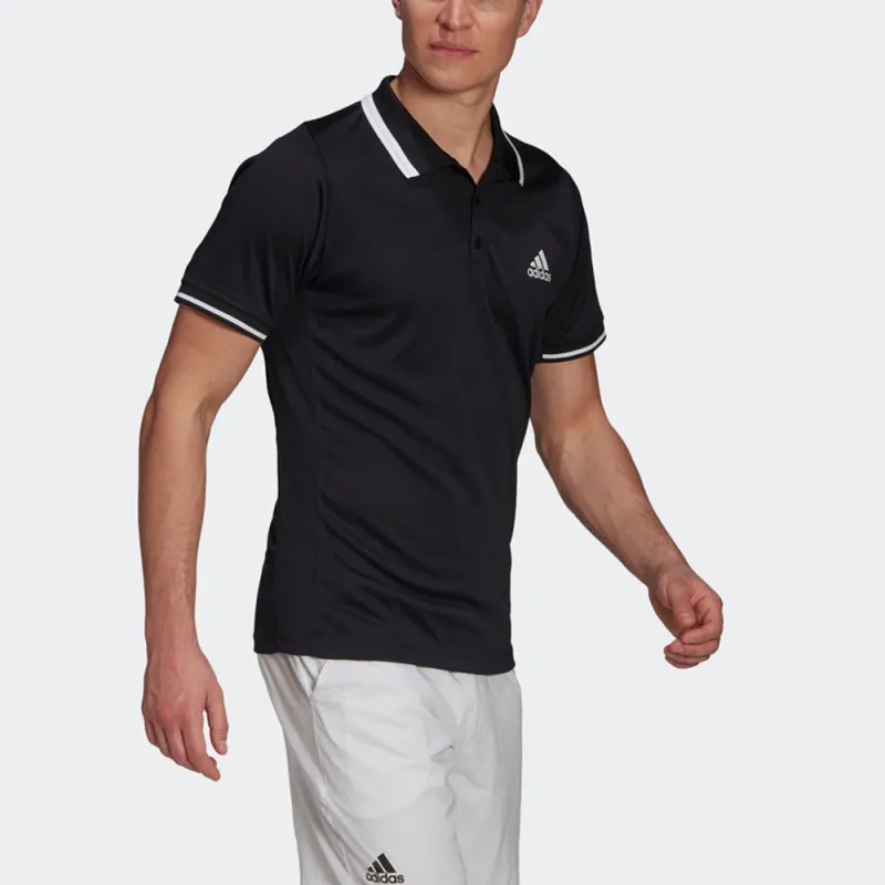 Adidas Polo Shirts Men Black-3
