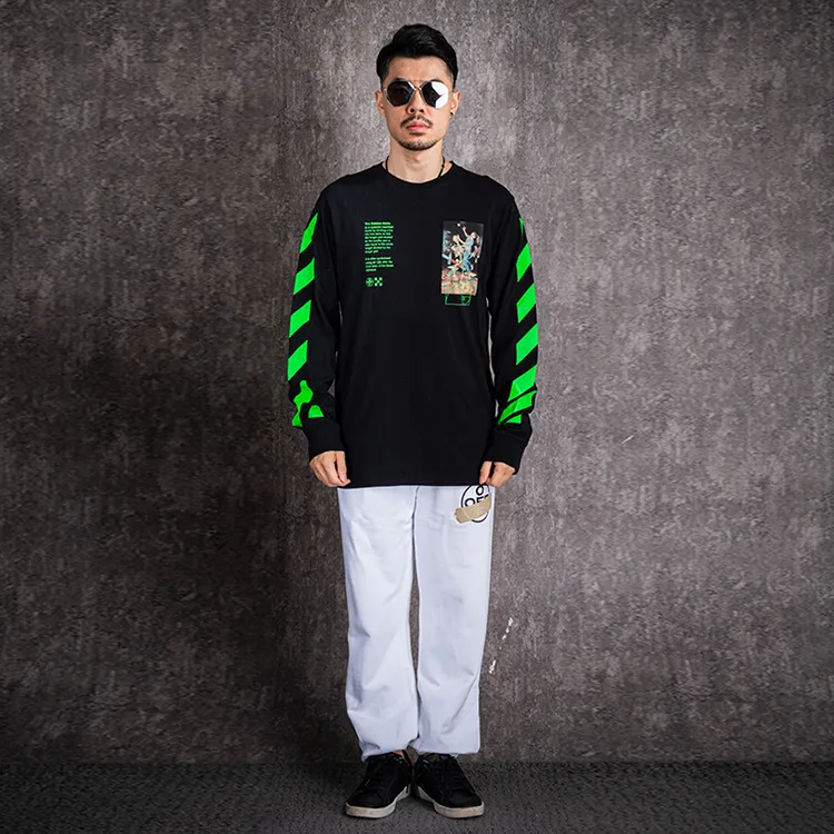 OFF WHITE FW20 T Shirts Men Black-3