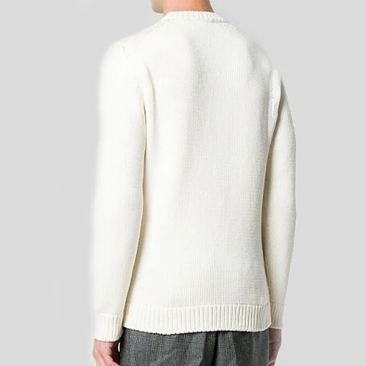FENDI Sweaters Men White-5