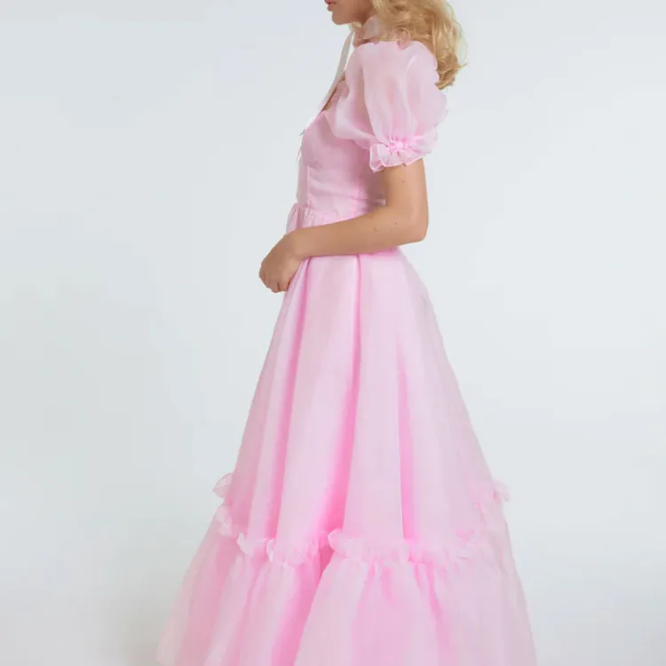 Selkie Short Sleeved Dresses Women's Pink-2