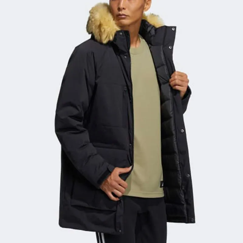 Adidas Down Jackets Men Black-3
