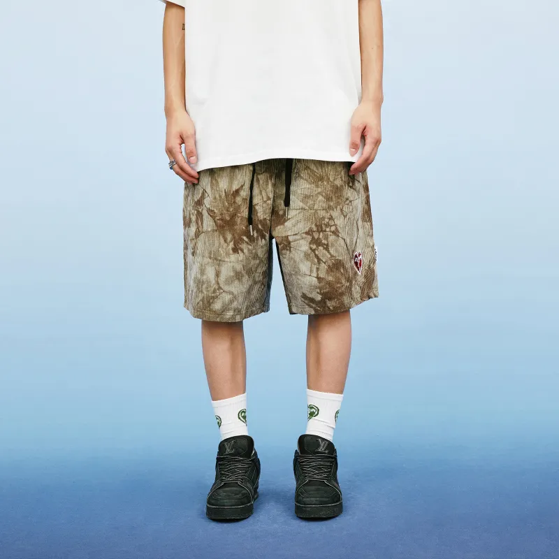 A11SLAVE Loose Fit Shorts Unisex Desert Yellow-2