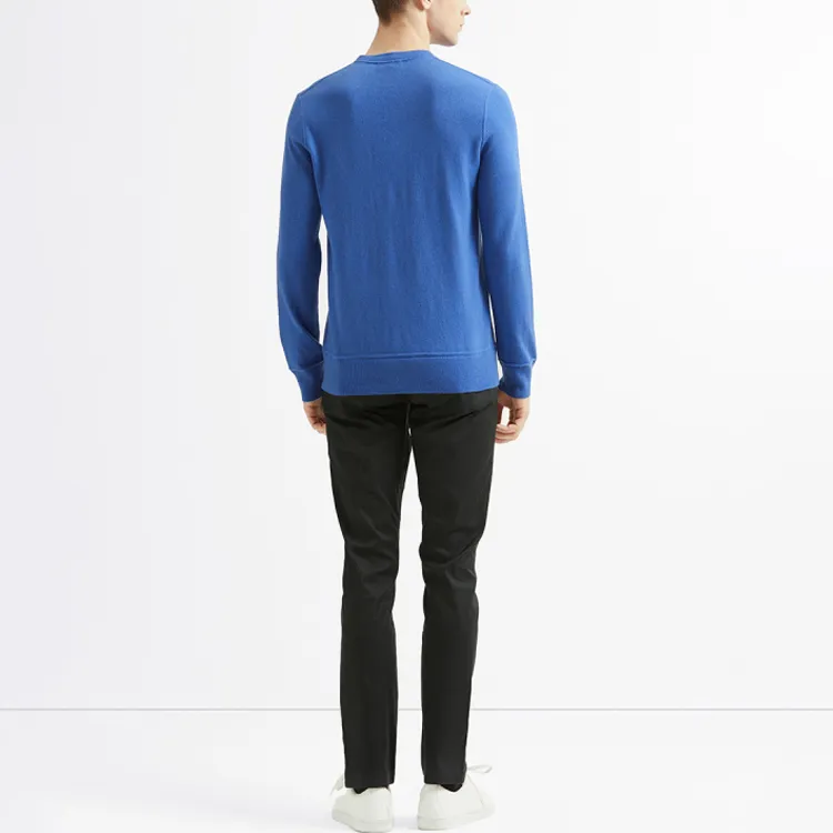 THEORY Cashmere Sweaters Men Bright Blue-2