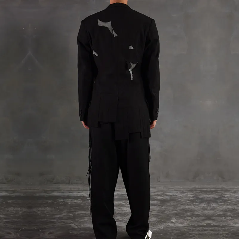 Yohji Yamamoto Business Suits Unisex Black-3