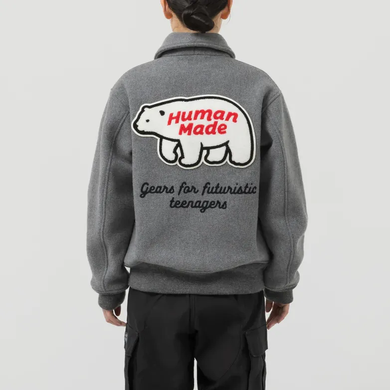 HUMAN MADE Melton Wool Jacket-3