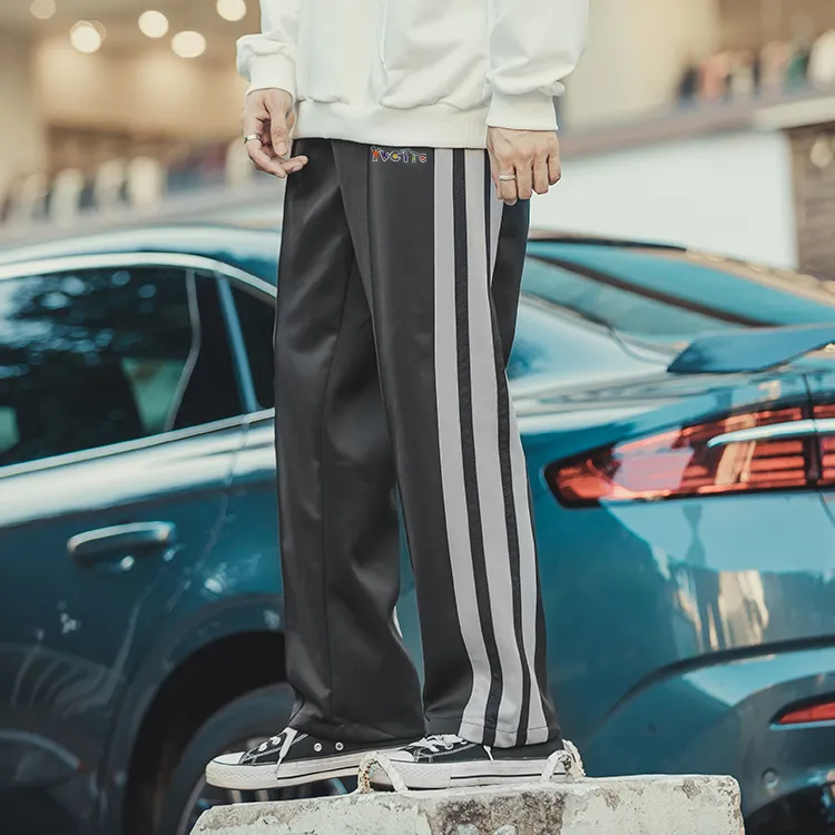 Yvette Straight Thin Sweatpants Fall Unisex-2