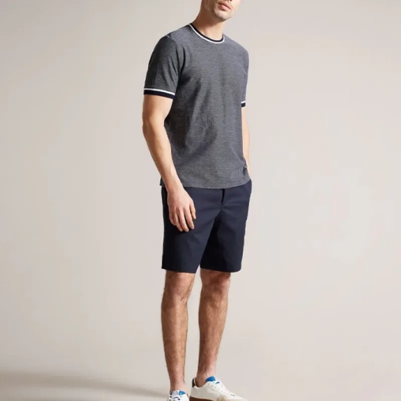 Ted Baker Casual Shorts Men Navy Blue-2