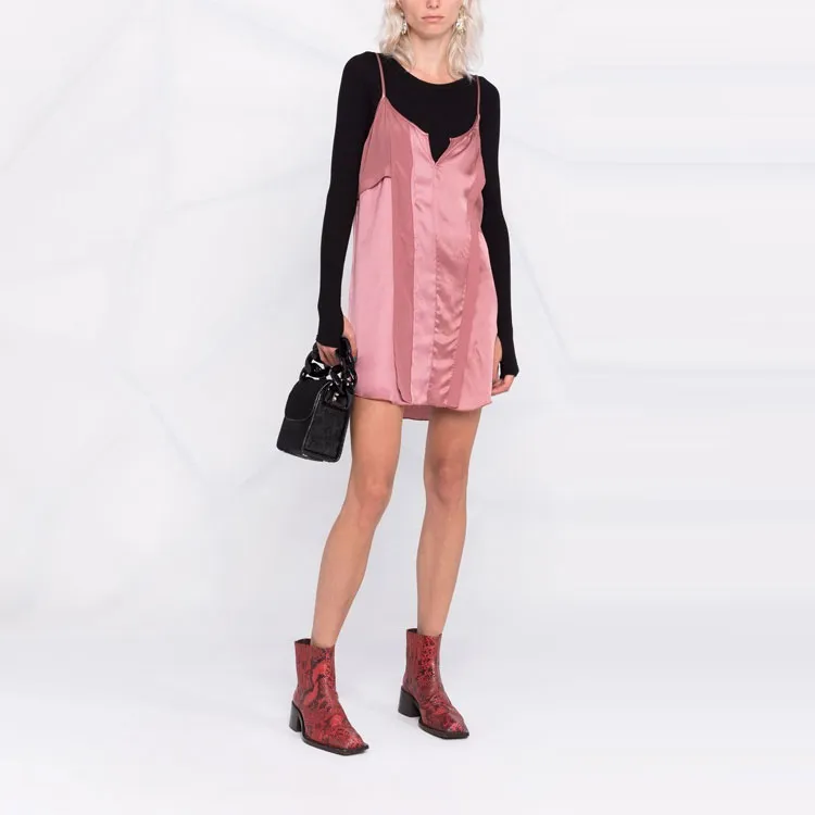 DIESEL Sleeveless Dresses Women's Pink-1