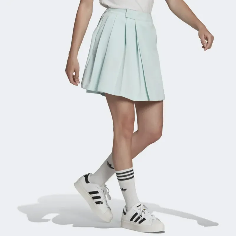 Adidas Originals Casual Short Skirts Unisex Light Blue-1