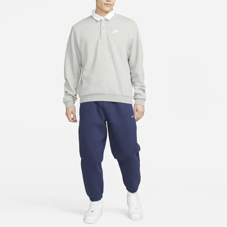 Nike Knitted Sweatpants Men's Midnight Blue-4