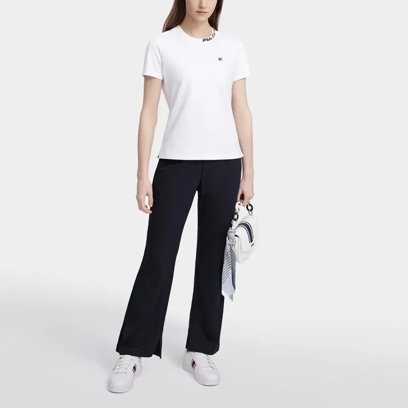 FILA T Shirts Women's White-3