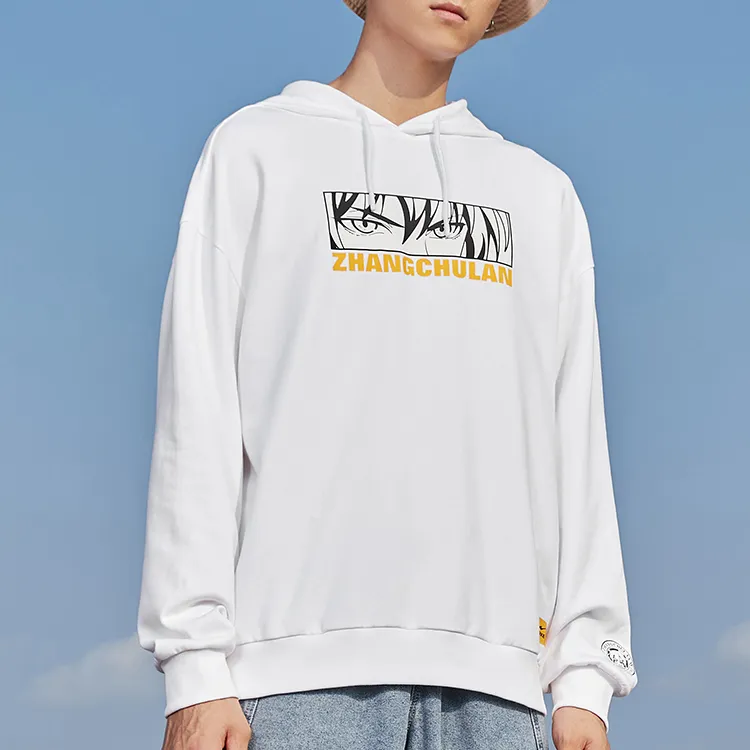 Erke Sweatshirt Spring Fall Winter Men's True White-2