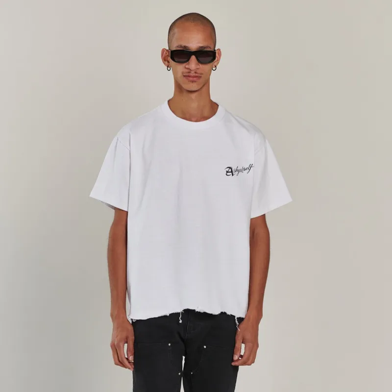 Askyurself T Shirt Unisex White-2
