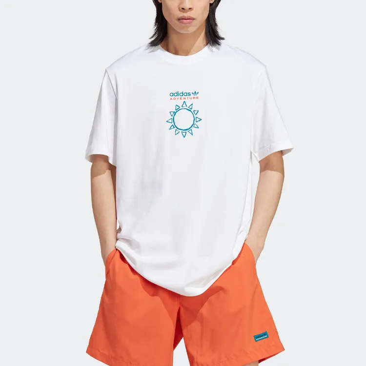 Adidas Originals ADVENTURE NATURE AWAKENING T Shirts Men White-1