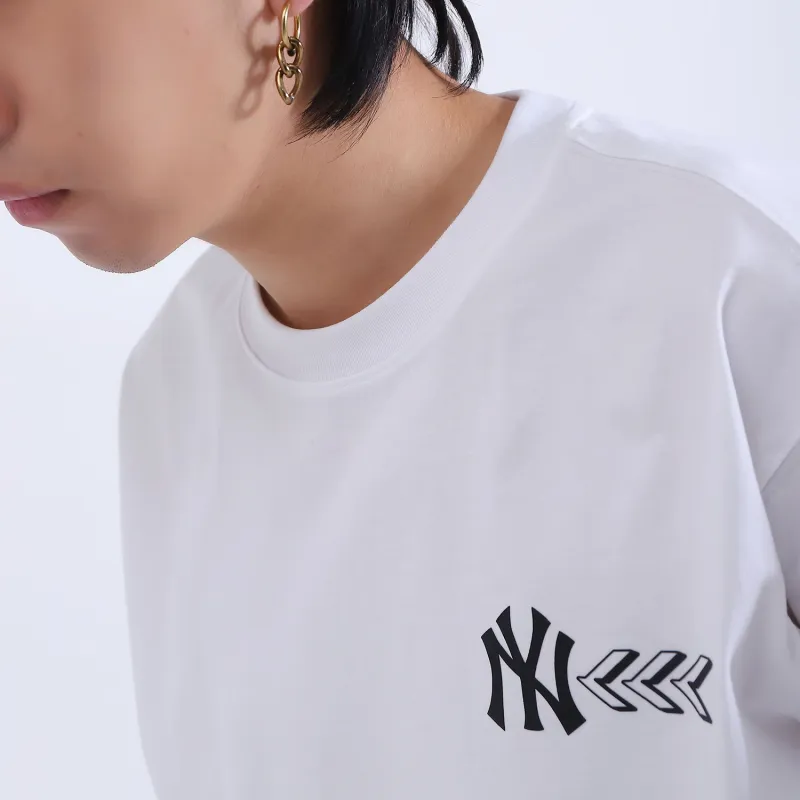 MLB New York Yankees T Shirts Unisex White-4