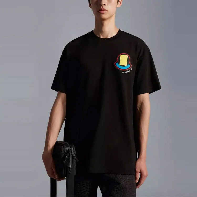 Moncler FW22 T Shirts Men Black-2