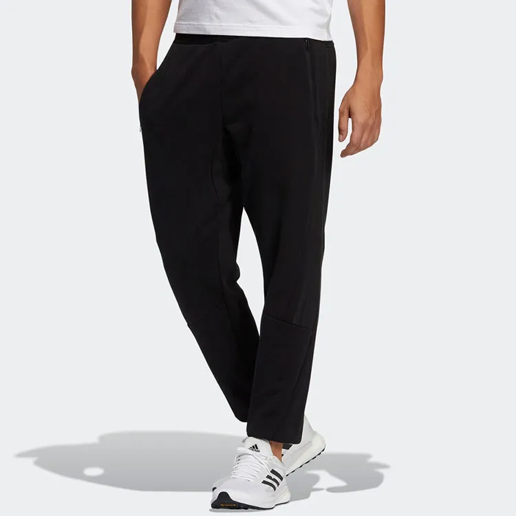 Adidas Knitted Sweatpants Men Black-2