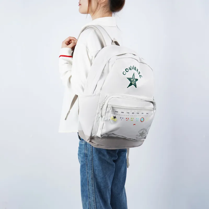 Converse GO 2 Polyester Backpack Regular Unisex White-6