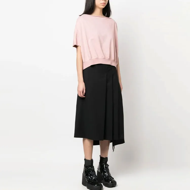 Rick Owens DRKSHDW T Shirts Women's Pink-3