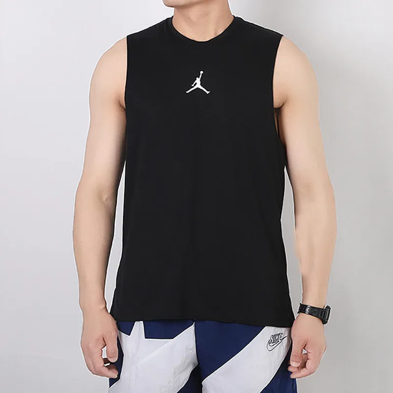 Jordan Basketball Jerseys Men Black-3