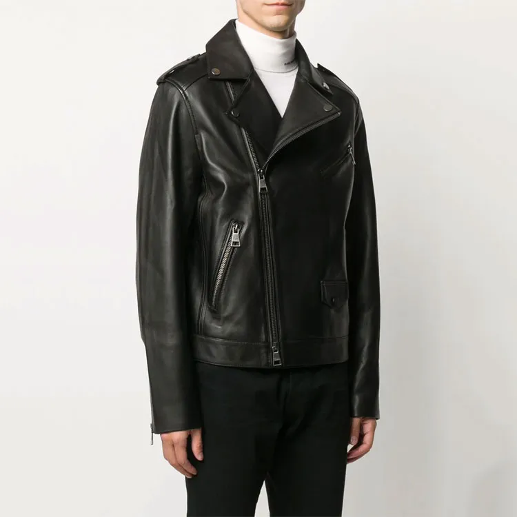 KARL LAGERFELD / Karl Lagerfeld Jeans Leather Biker Jacket-3