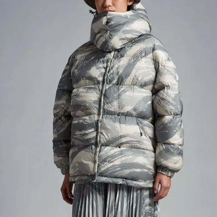 Moncler Down Jacket Women's Gray-1