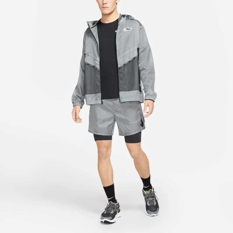 Nike Sports Shorts Men Silver-2