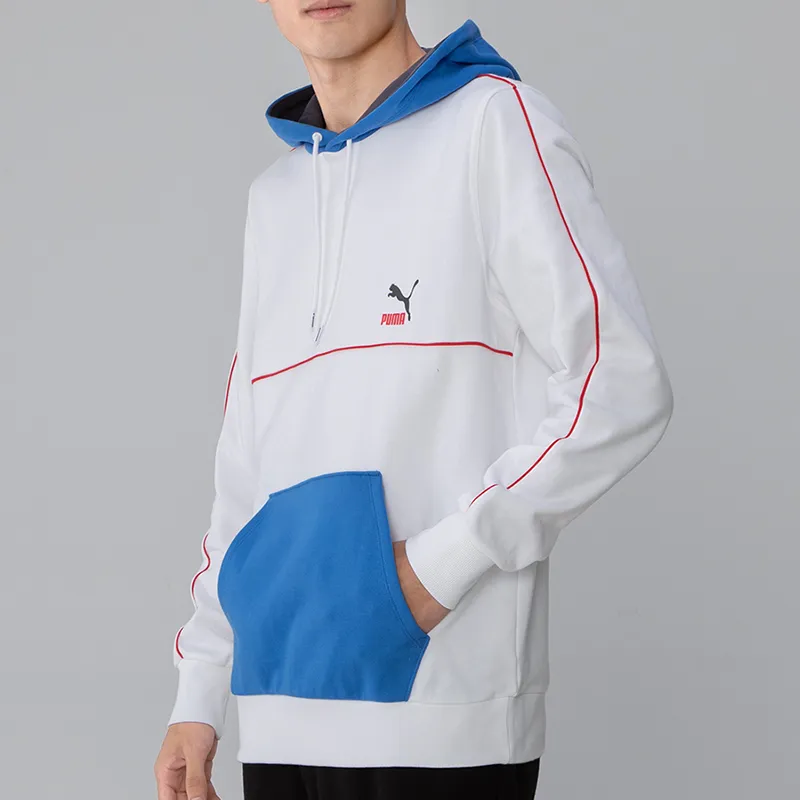 PUMA Sweatshirts Men White-4
