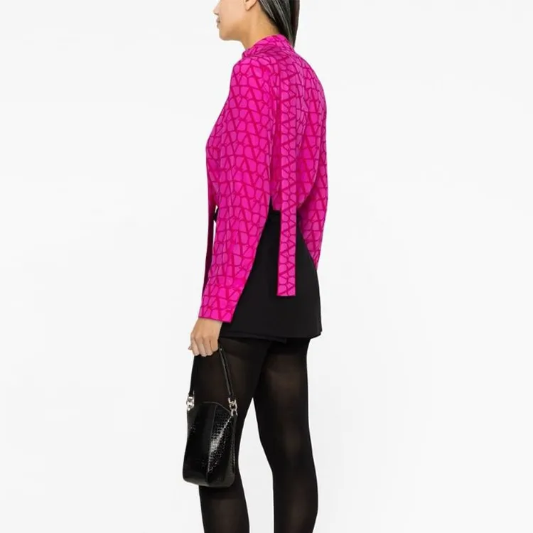 Valentino SS23 Shirt Women's Rose Red-2