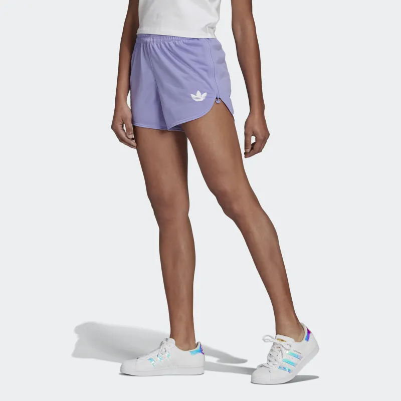 Adidas Originals Casual Shorts Women's Light Purple-1