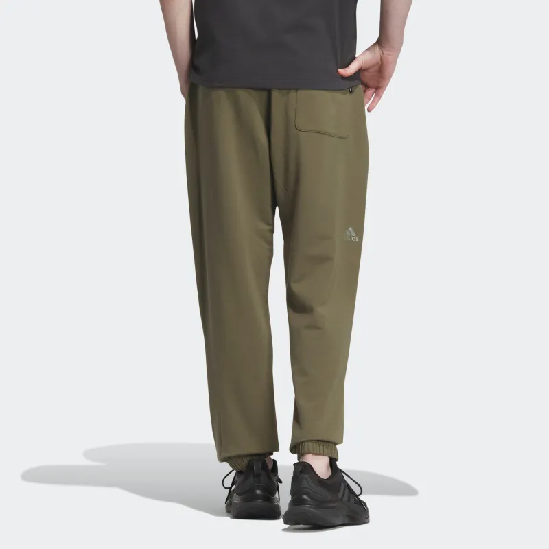 Adidas Knitted Sweatpants Men Strata Olive Green-2