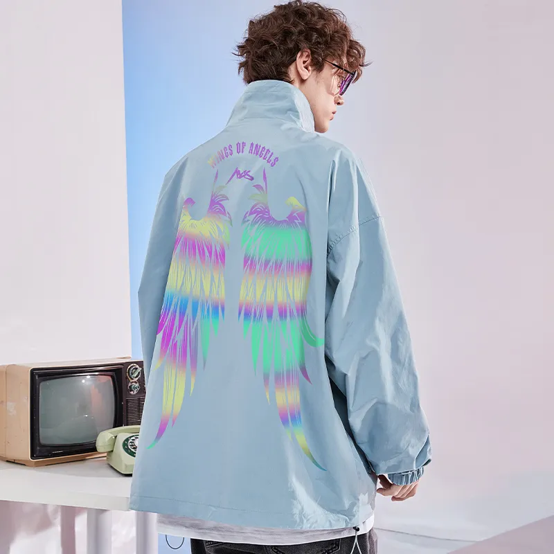 SANSYAS Loose Fit Jacket Unisex-9