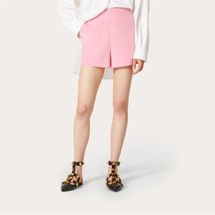Valentino Casual Shorts Women's Pink-5